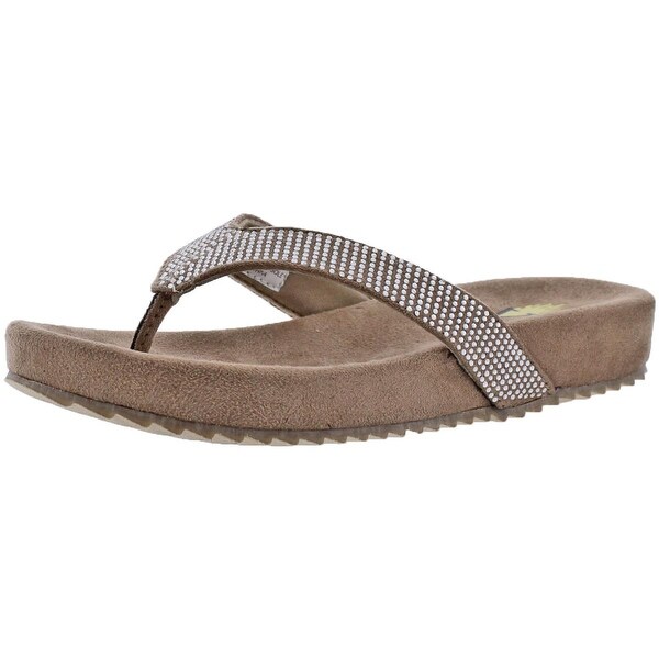 Volatile flip flops with rhinestones Clearance