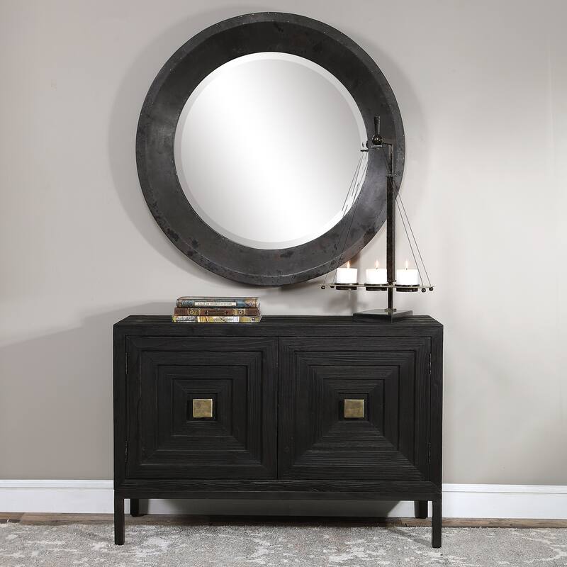 Uttermost Aiken Dark Walnut 2-door Cabinet