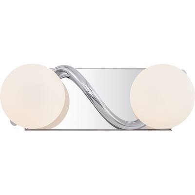 Platinum LED Bath Essence Polished Chrome - Exact Size