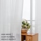 preview thumbnail 33 of 36, Linen Textured Light Filtering Back Tap/ Rod Pocket Curtain Panels (Set of 2)