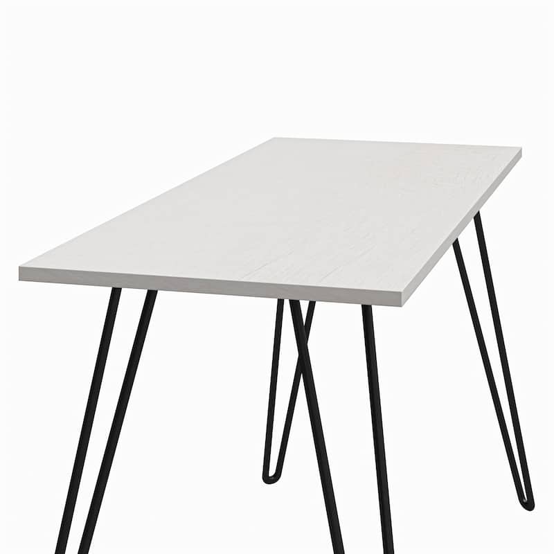 Roomfitters Owen Minimalist Writing Desk with Hairpin Legs