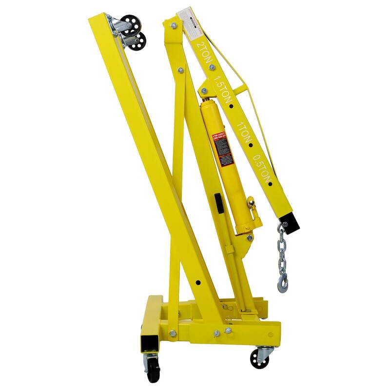 2 Ton Folding Engine Hoist Cherry Picker Shop Crane Hoist Lift