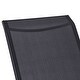 Goplus Outdoor Patio Chaise Lounge Chair Sling Lounges Recliner Adjustable Back - Thumbnail 8