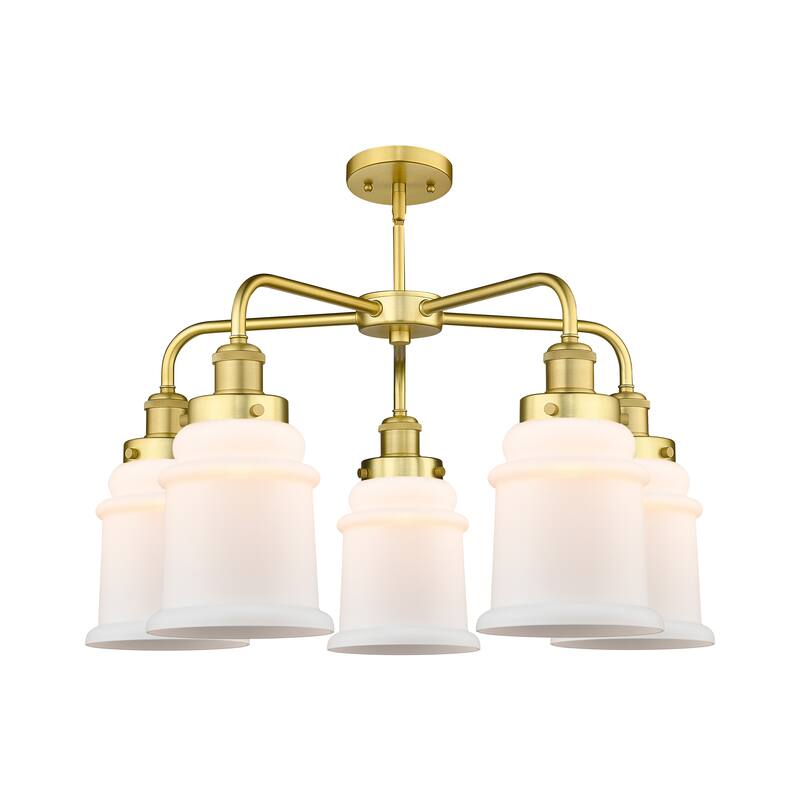 Innovations Lighting Canton - 5 Light 24" Stem Hung Chandelier
