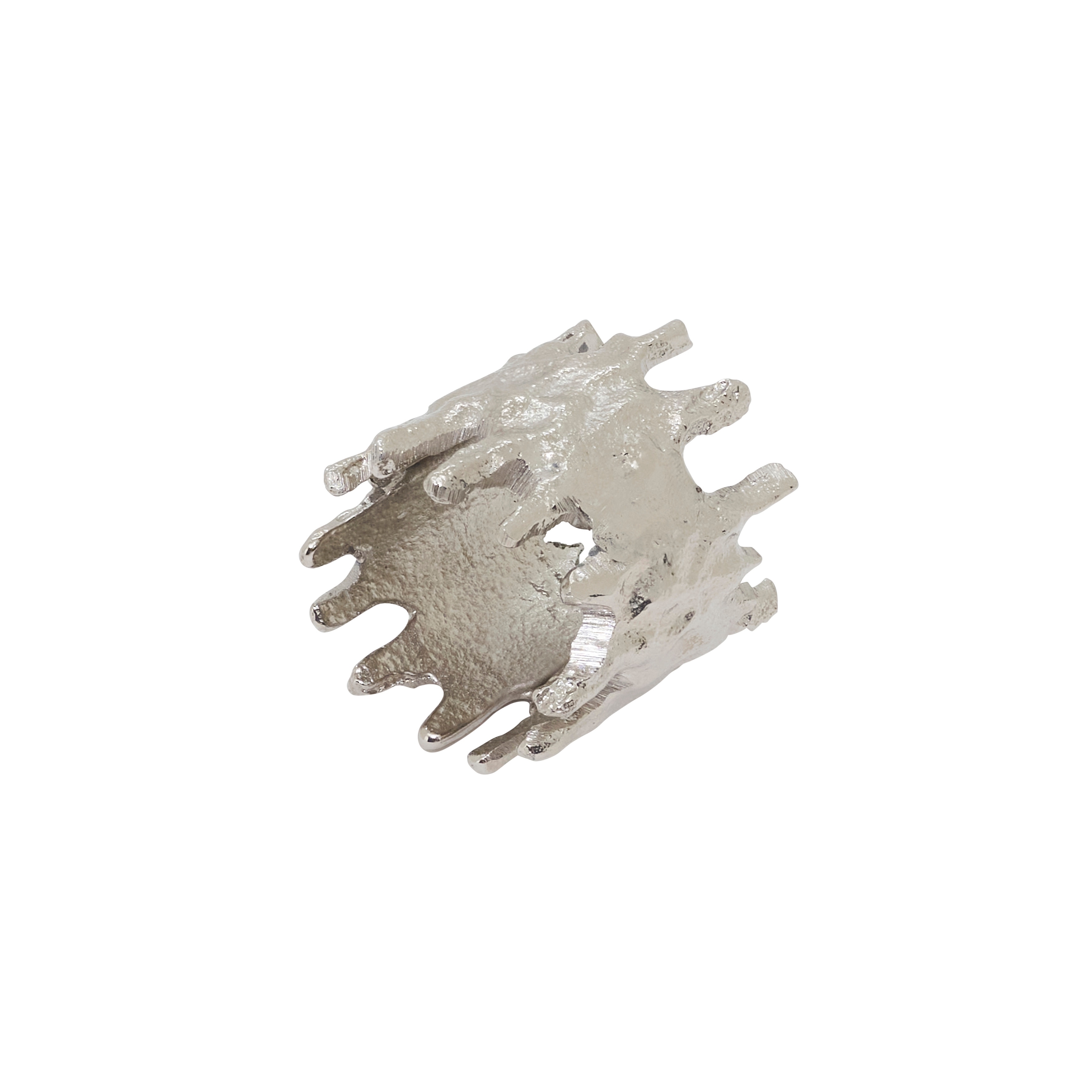 Jagged Edge Napkin Ring (Set of 4)