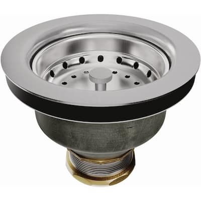 Jones Stephens S14005 Stainless Steel Basket Strainer with Snap and