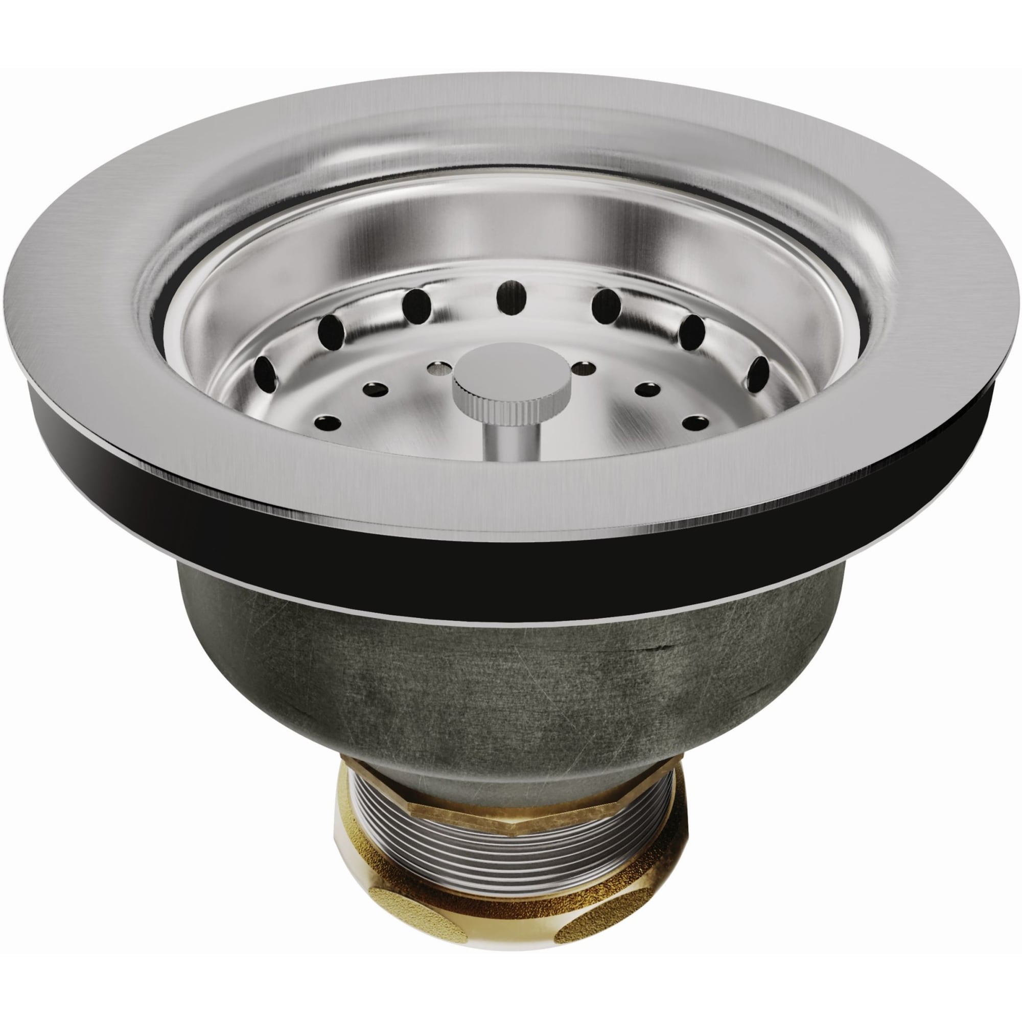 Jones Stephens S14005 Stainless Steel Basket Strainer with Snap and