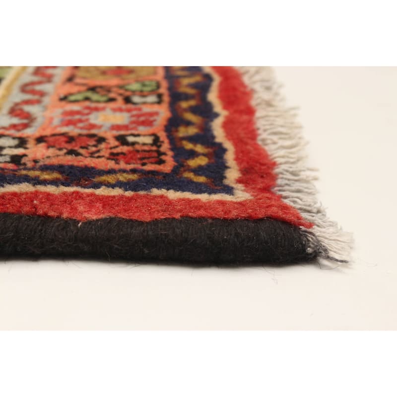 ECARPETGALLERY Hand-knotted Andelz Cream Wool Rug - 3'3 x 5'0