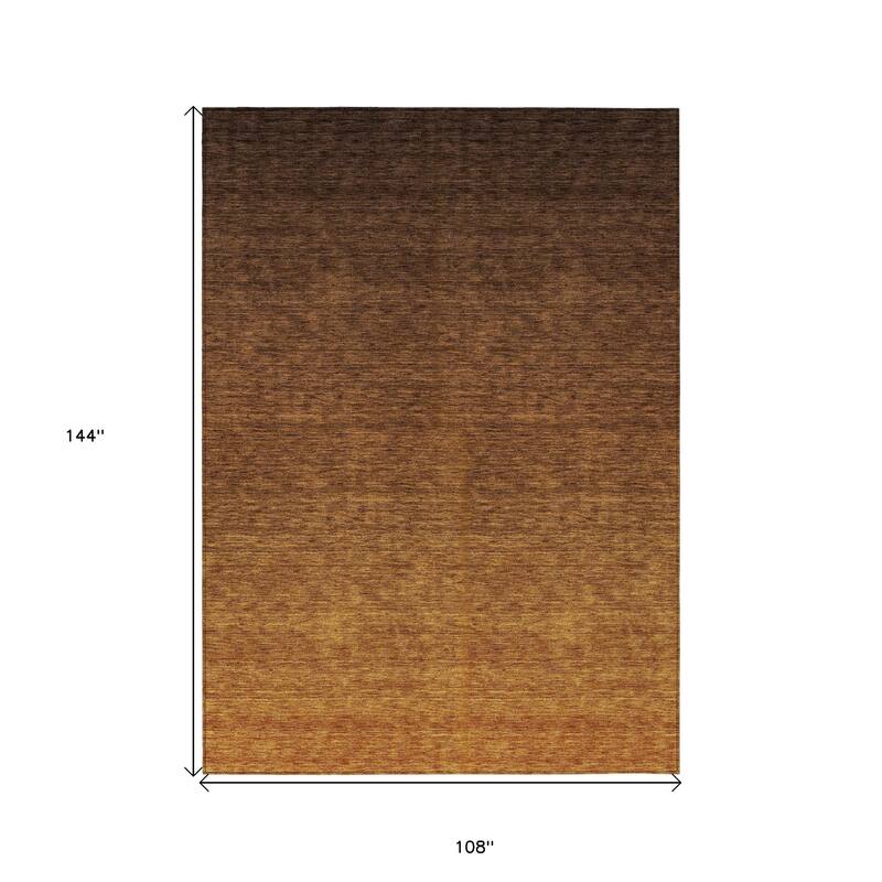 HomeRoots Ombre Transitional Rectangle Outdoor Rug