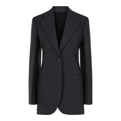 Ferragamo Single-Breasted Wool Blazer