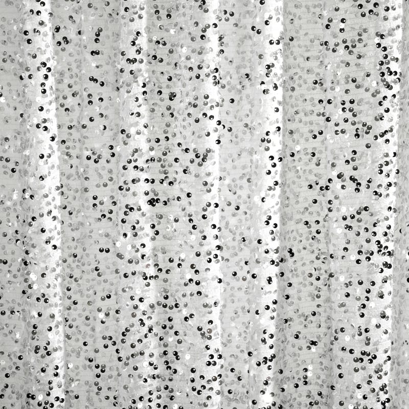 Lush Decor Ballgown Glam Sparkle Sequins Window Curtain Panel