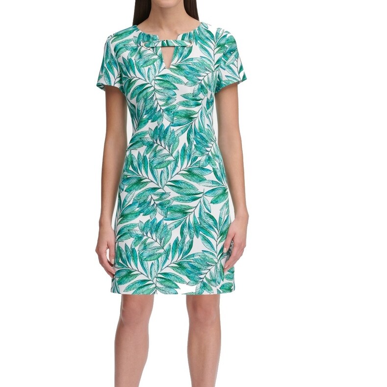 tommy hilfiger green dress