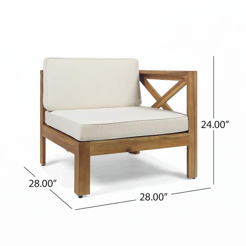 Outdoor L SHAPE SOFA SET, BEIGE