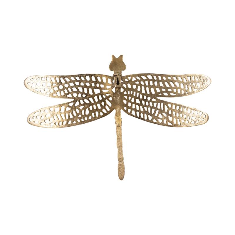 Sagebrook Home Whimsically Crafted Dragonfly Figurine, Elegant Home Decor Accent, Intricate Detail