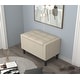 preview thumbnail 2 of 3, Braylen Upholstered Flip Top Storage Bench