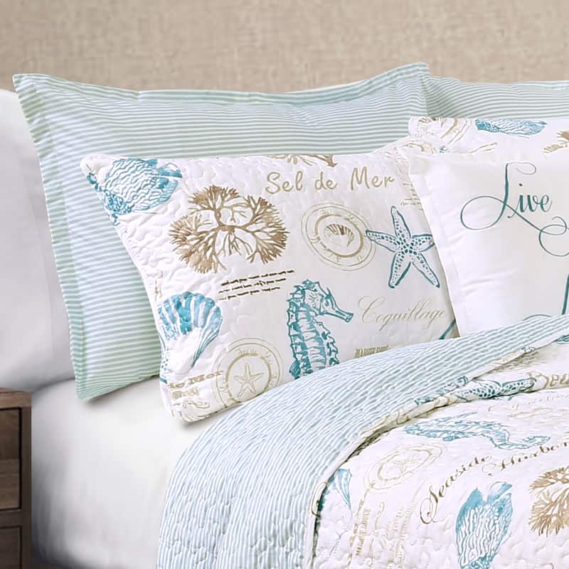 Lush Decor Harbor Life 7-piece Quilt Set