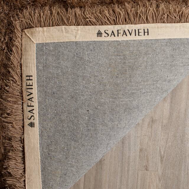 SAFAVIEH Handmade Venice Shag Djenka 3-inch Thick Rug