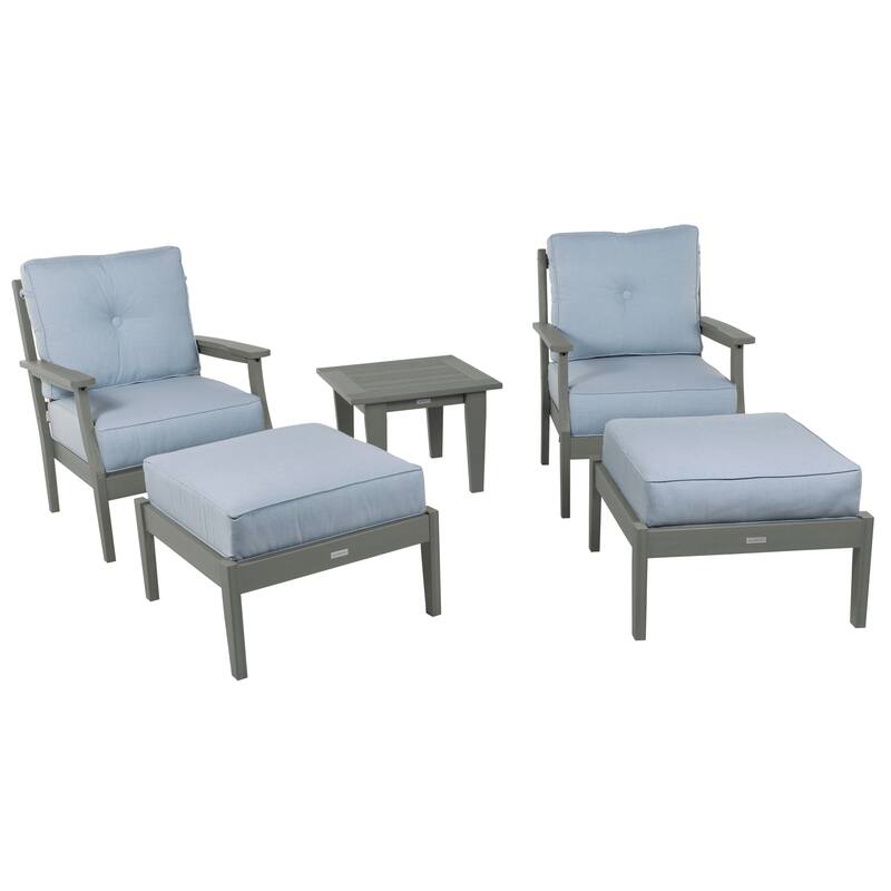 HIGHWOOD Lehigh 5-Piece Deep Seating Set - Bliss Dew