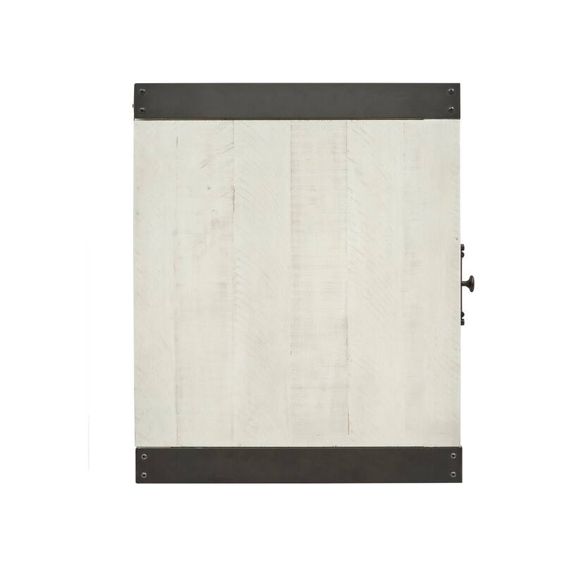 Magnussen Home Chesters Mill Alabaster Open Nightstand