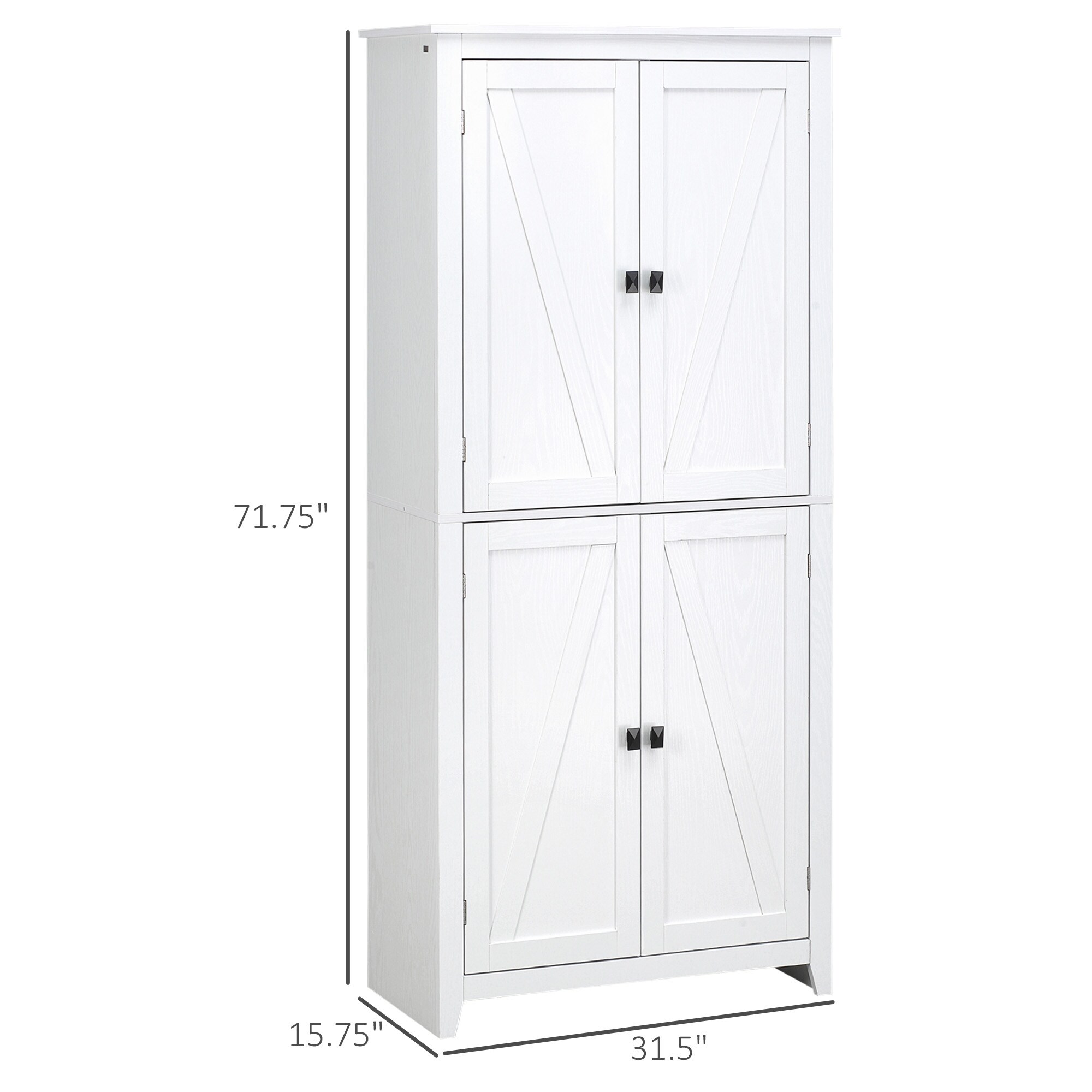 https://ak1.ostkcdn.com/images/products/is/images/direct/2c67ace796b7c1482617f2c4fa60afc38329bea7/HOMCOM-72%22-Freestanding-4-Door-Kitchen-Pantry%2C-Storage-Cabinet-Organizer-with-4-Tiers%2C-and-Adjustable-Shelves%2C-White.jpg