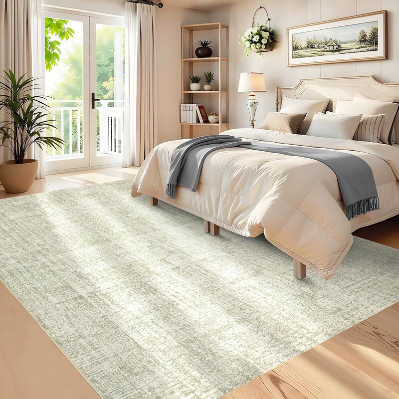 Garvee Modern Timeless Solid Area Rug