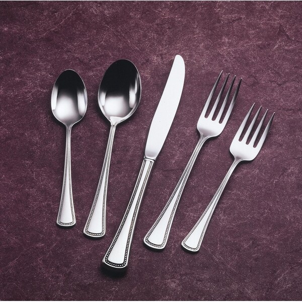 Oneida 18/8 Stainless Steel Needlepoint Dinner Forks (Set of 36