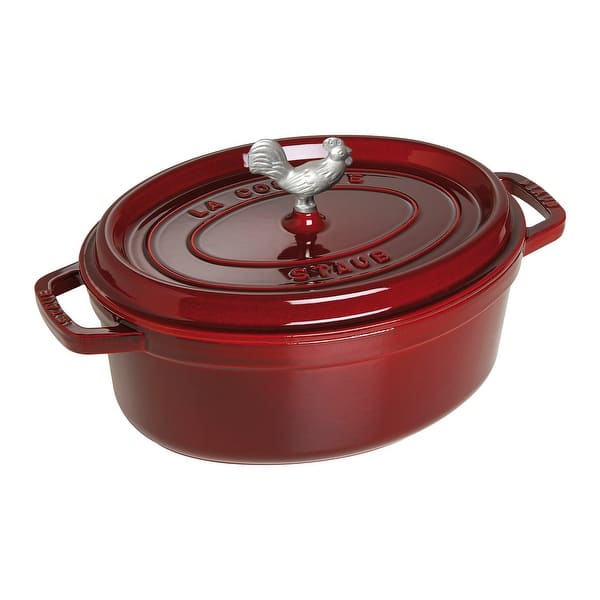 Staub Cast Iron Dutch Oven 5-Qt Tall Cocotte, Made In France