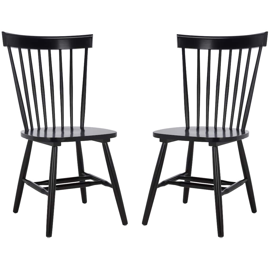 SAFAVIEH HOME Novalyn Spindel Dining Chairs (Set of 2) - 21"W x 21"D x 36"H