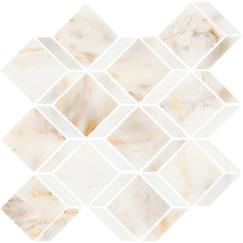 Daltile Gamma Natural Stone Balance XL Wall and Floor Mosaic Tile (Set of 10)