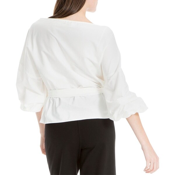 max studio wrap top