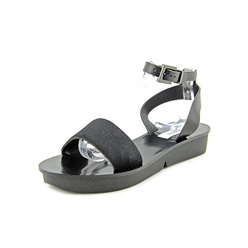 Steve Madden Womens Meetra Calf Hair Open Toe Casual Ankle Strap Sandals - 7