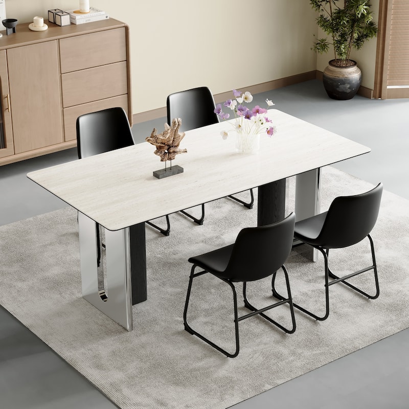 Upholstery Dining Chairs Bar Stools Set of 4