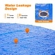 preview thumbnail 8 of 6, ExacMe Premium Trampoline Weather Cover with Center Support and Drain Holes, Waterproof Winter Snow Protection Covers