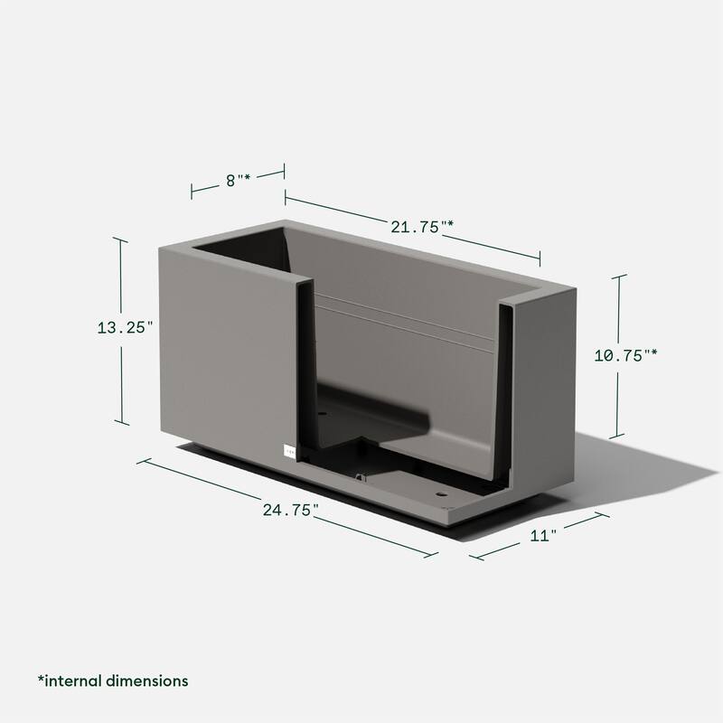 Block Series Long Box Planter