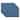 DII French Blue Quilted Farmhouse Placemat (Set of 6)