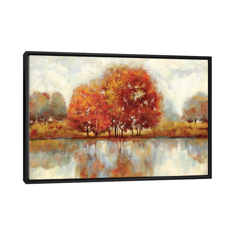 iCanvas "Together" by Asia Jensen Framed Canvas Print - Black - 26x40