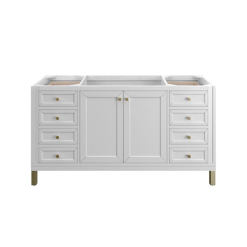 James Martin Vanities 503-V60S-3CAR Chicago 60" Free Standing Single