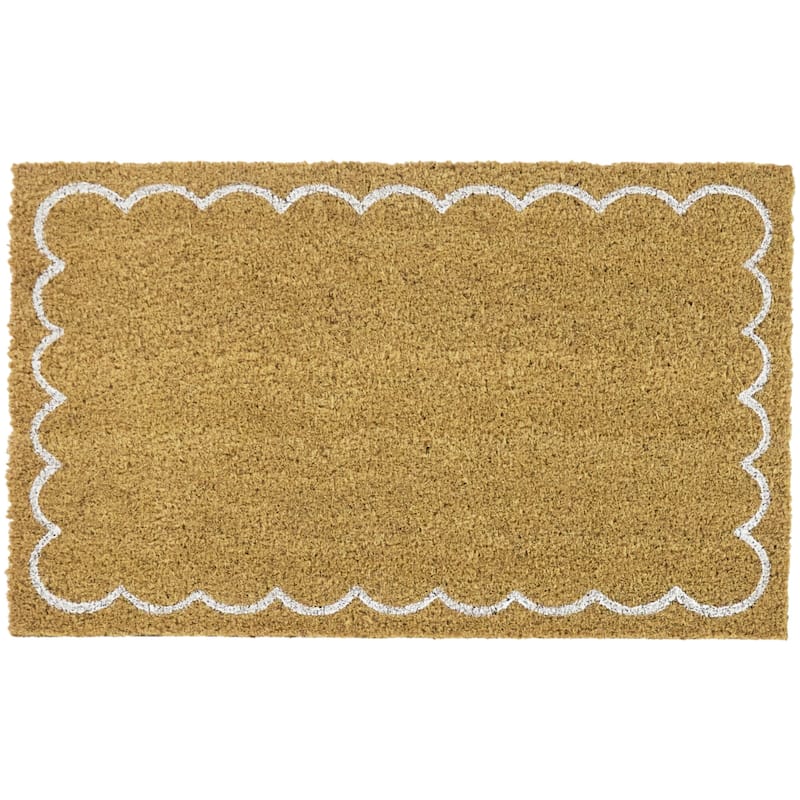 Scallop Border Classic 18" x 30" Doormat - 18" x 30"