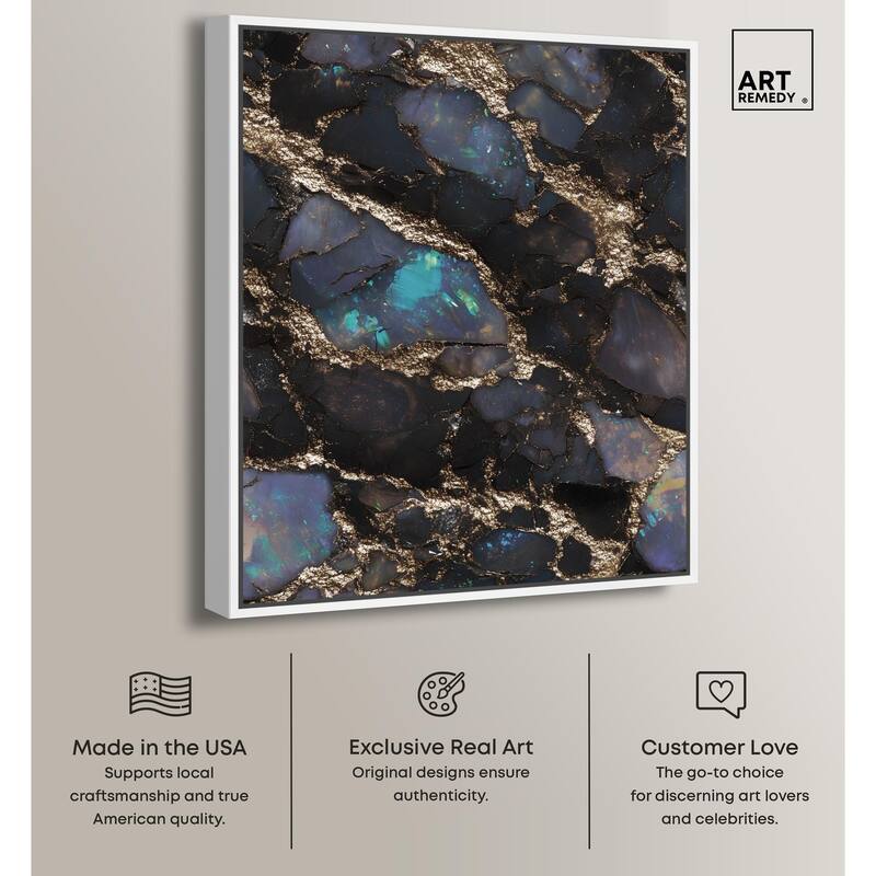 Astral Firelight Canvas by Art Remedy