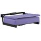 2 Pack 500 lb. Rated Lightweight Stadium Chair-Handle-Padded Seat
