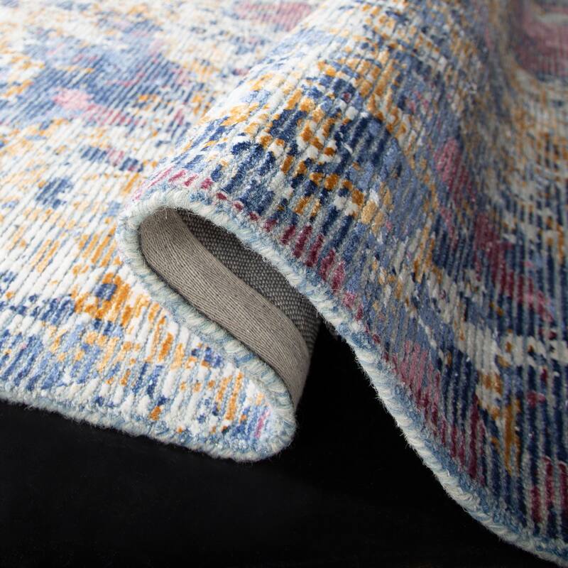 SAFAVIEH Handmade Mirage Mehrie Modern Abstract Viscose Rug