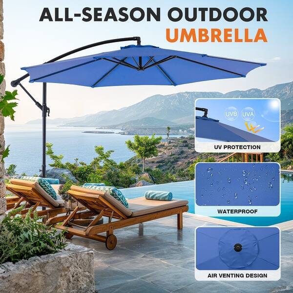 8ft tilt patio umbrella Midtown Umbrellas The Swilt 8 Ft with 360 Swivel & Mechanism, Sunbrella Fabric & 8 Fiberglass Ribs Outdoor Umbrella for Deck, Pool & Cafes Designed with an authentic Hawaiian palapa style RITSU 8 ft x 7.8