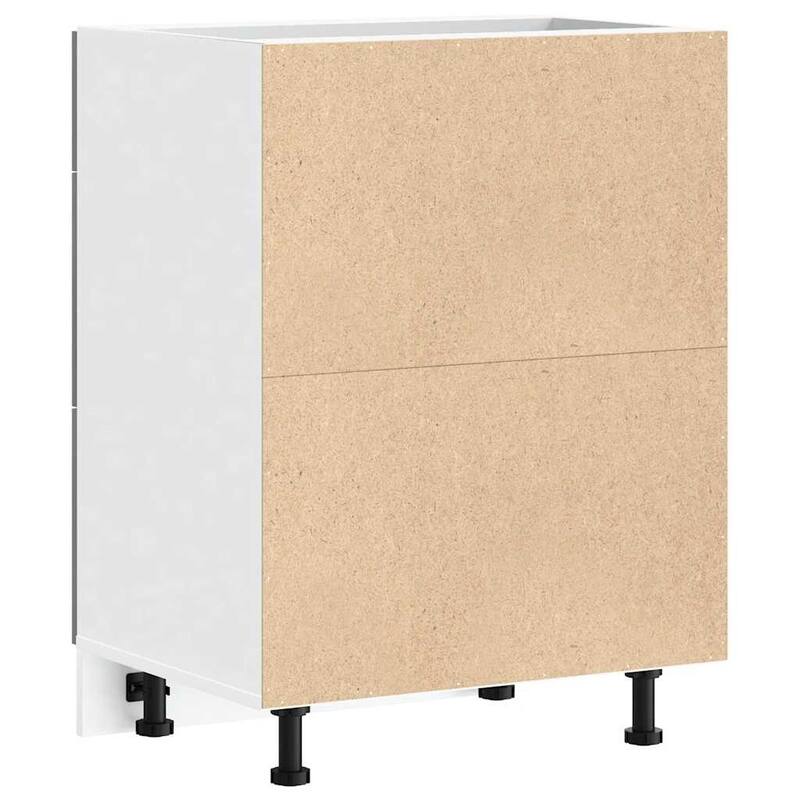 vidaXL Hanging Cabinet Set of 2 White Engineered wood Medium