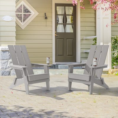 AOOLIMICS Patio Adirondack Chair,Rocking Chair Fire Pit-Set of 2