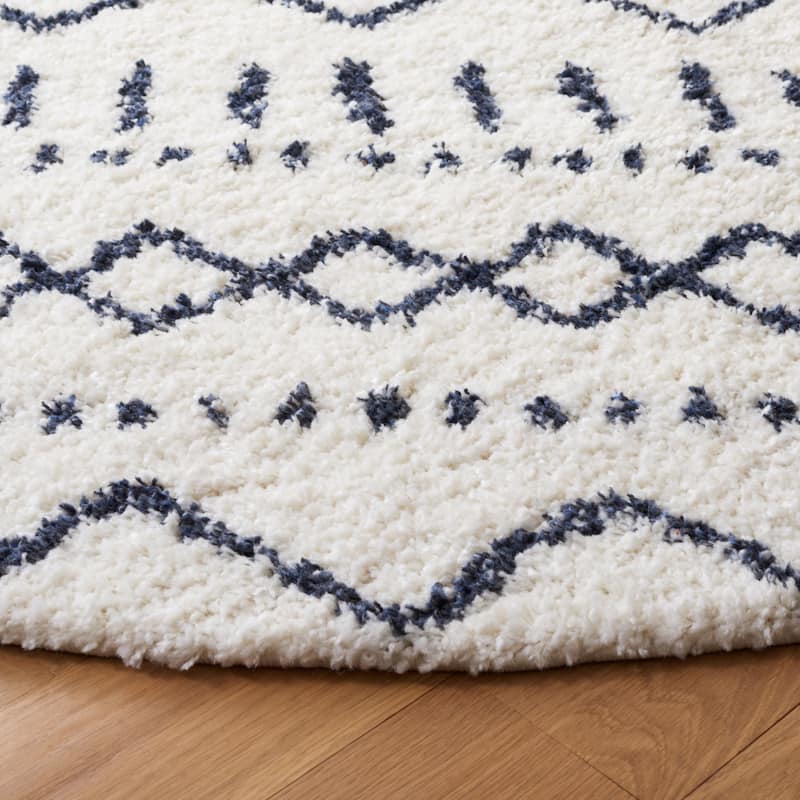 SAFAVIEH Arizona Shag Lotta Moroccan 1.2-inch Thick Rug