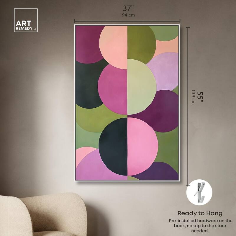 Purpurea I Canvas by Art Remedy