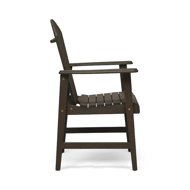 Classic 2 Piece Patio Wooden Adirondack Chairs for Multiple Scenarios