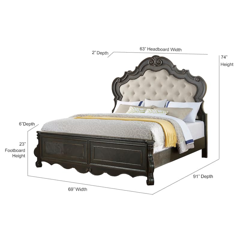 Steve Silver Raymond 5-Piece Panel Bedroom Set