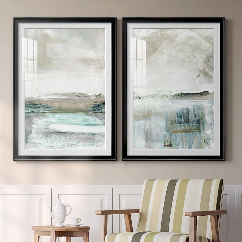 Summer Teal I Premium Framed Print - Ready to Hang