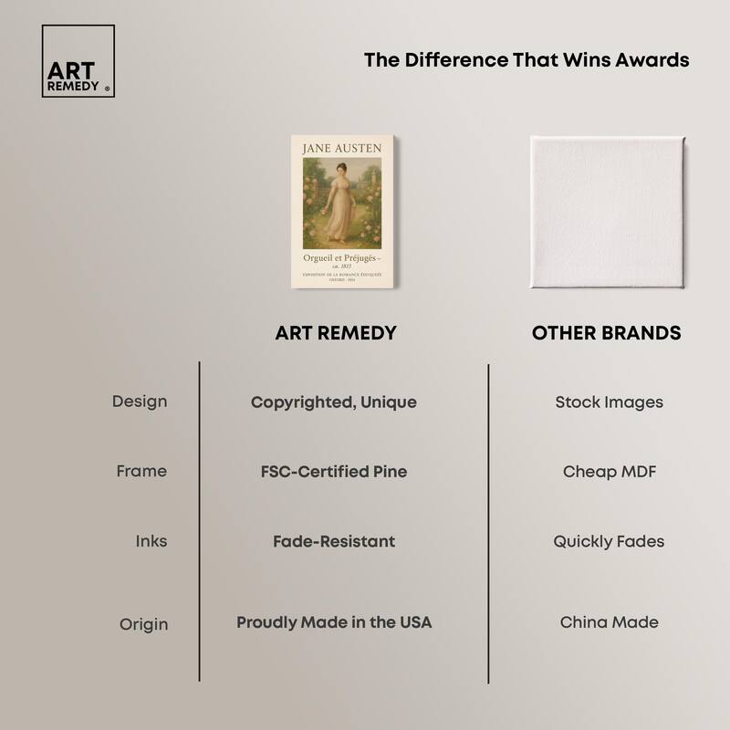 Lady in Austen's World Canvas by Art Remedy, Gallery Wrapped